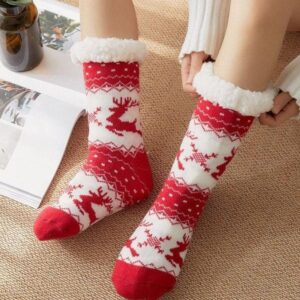 Chaussettes antidérapantes Noël