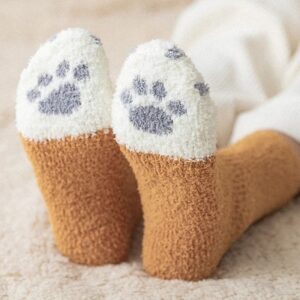 Grosse chaussette en laine