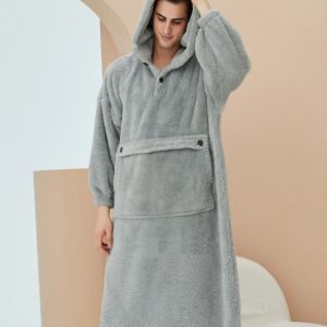 Robe de chambre chaude homme